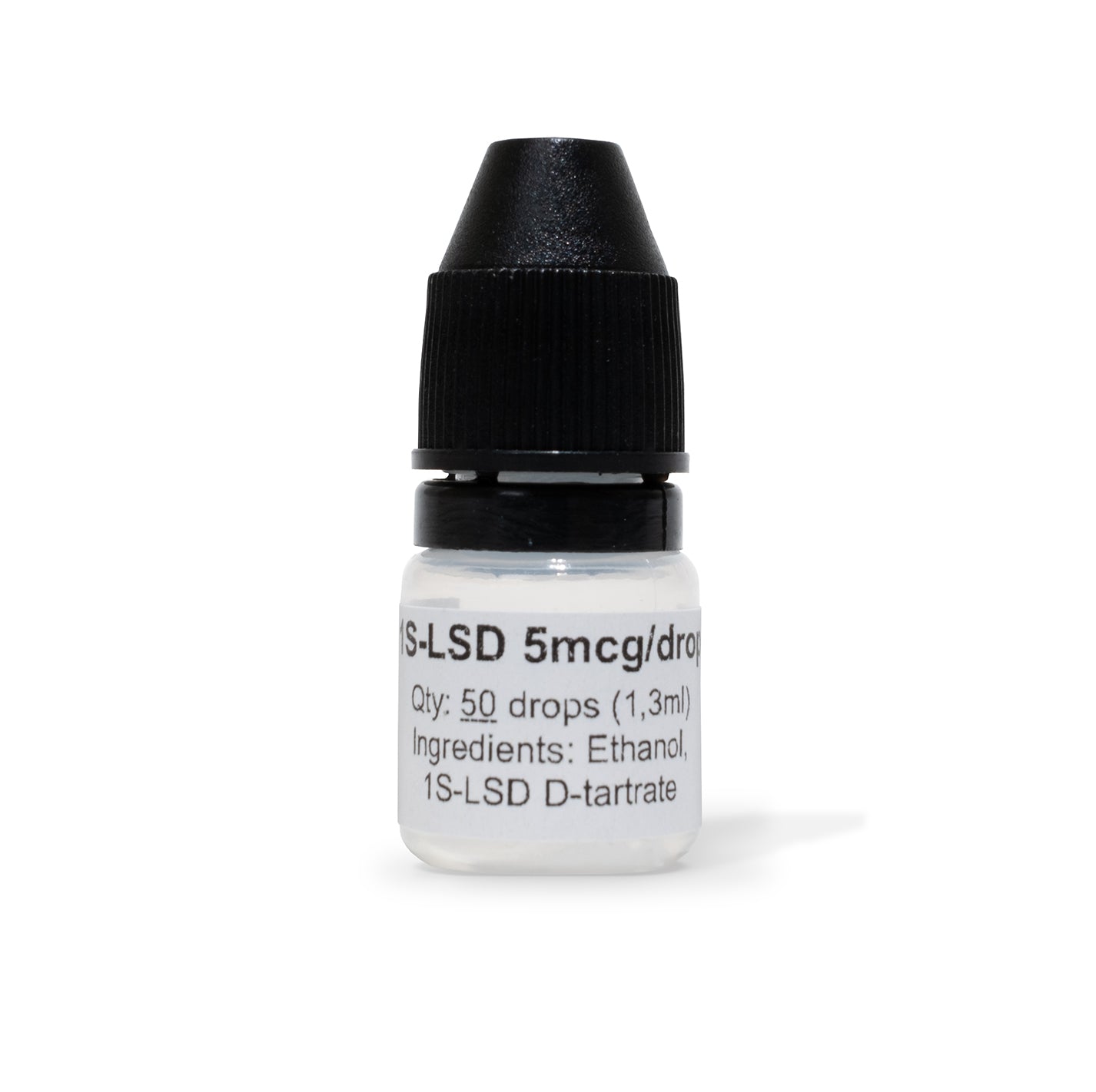 1S LSD Dropper Bottle mit 50 Tropfen, 5mcg pro Tropfen, legal erhältlich