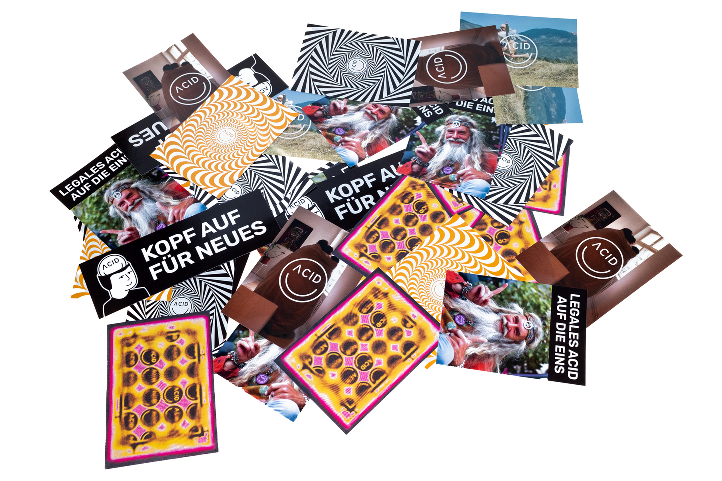 Sticker package 01 - Acid Berlin
