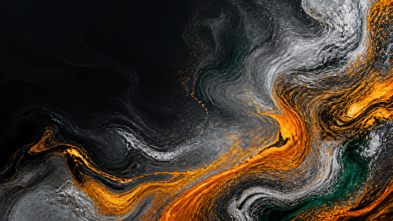 Graphit-silberne Stroemung mit Orange - Beitragsbild 1Fe-LSD