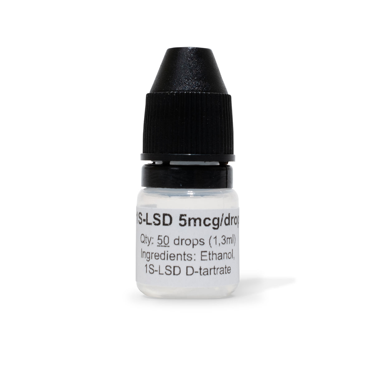 1S LSD Dropper Bottle mit 50 Tropfen, 5mcg pro Tropfen, legal erhältlich