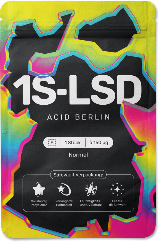 1S LSD Verpackung von Acid Berlin