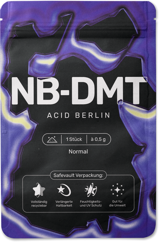 NB DMT Verpackung von Acid Berlin